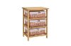 Picture of SIENA 3-Drawers Cabinet (Wicker Basket)