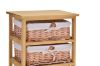 Picture of SIENA 3-Drawers Cabinet (Wicker Basket)