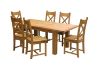 Picture of WESTMINSTER 7PC 150-200 Solid Oak Extension Dining Set