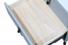Picture of AUGUSTA 2-Drawer Sintered Stone Top Bedside Table (Light Grey)