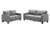 Picture of LANCASTER Fabric Sofa Range (Grey) - 3 Seater