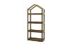 Picture of ELMORE 100% Reclaimed Pine Wood Scandi 4-Tier Shelf (199x85cm)