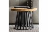 Picture of CARL D60 Reclaimed Pine Wood Round Side Table