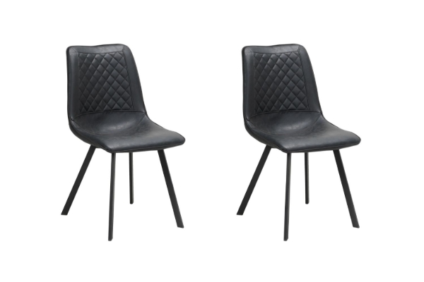 Picture of WESTIN Dining Chair (Black) - 2 Chairs in 1 Carton