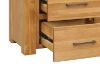 Picture of HEYFIELD 4PC/5PC/6PC Solid Oak Bedroom Combo Set in Queen/King Size