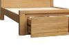 Picture of HEYFIELD Solid Oak Bed Frame with Storage in Queen/King Size