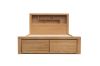 Picture of HEYFIELD Solid Oak Bed Frame with Storage - Queen