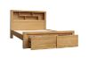 Picture of HEYFIELD Solid Oak Bed Frame with Storage - King