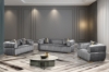 Picture of VEGAS Chesterfield Velvet  Sofa (Grey) - 2 Seater