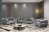 Picture of VEGAS Chesterfield Velvet  Sofa (Grey) - 1 Seater
