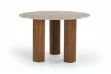 Picture of BLIX D120 Mango Wood Round Dining Table with Marble Top