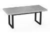 Picture of SYNERGYPLUS Dining Table with Square Metal Legs (Cement Grey) - 160x90