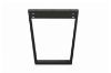 Picture of SYNERGYPLUS Dining Table with Trapezoid Metal Legs (Walnut) - 160x90