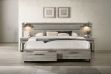 Picture of WESTDEN Storage Bed Frame Set - Queen Size Bed with 2 Sets Bedside+Side Pier Combo