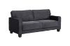 Picture of HERBERT Corduroy Sofa Range (Grey) - 3+2 Sofa Set	