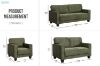 Picture of HERBERT Corduroy Sofa Range (Green) - 3+2+1 Sofa Set