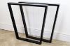 Picture of SynergyPlus H74 Trapezoid Metal Table Legs With 200 Support Bracket 