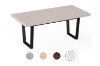 Picture of SynergyPlus H74 Trapezoid Metal Table Legs With 180 Support Bracket