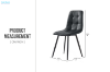 Picture of SAROTO Dining Chair (Charcoal) - Each