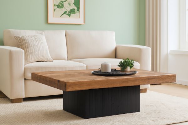 Picture of ALMOND 1.35m Reclaimed Pine Wood Coffee Table