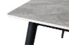 Picture of MIKASA 120 Sintered Stone Top 5PC Dining Set (Grey Table + 4 Dark Grey Chairs)