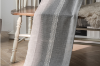 Picture of 376-009 Jacquard Geometric Pattern Table Runner/Bed Runner (Grey) - 33cmx200cm