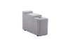 Picture of LUXEON Sectional Modular Sofa Range - 7PC Big Combo Set (LAF Armchair + Armlessx2 + Corner + Console + RAF Armchair + Ottoman)