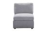 Picture of LUXEON Sectional Modular Sofa Range - 7PC Big Combo Set (LAF Armchair + Armlessx2 + Corner + Console + RAF Armchair + Ottoman)