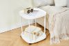 Picture of AMALFI 2-Tier Utility Storage Cart with Wheels