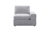 Picture of LUXEON Sectional Modular Sofa Range - 7PC Big Combo Set (LAF Armchair + Armlessx2 + Corner + Console + RAF Armchair + Ottoman)
