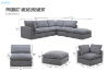 Picture of FAIRFIELD Feather-Filled Sectional Modular Sofa Range - Corner