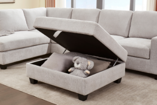 Picture of OSAKA Sectional Sofa (Light Color) - Storage Ottoman Only