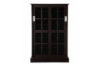 Picture of BOWERY 125X81CM Sliding Door Glass Display Cabinet/CD Storage Shelf