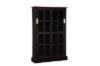 Picture of BOWERY 125X81CM Sliding Door Glass Display Cabinet/CD Storage Shelf