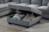 Picture of LIBERTY Premium Sectional Sofa (Light Grey) - Storage Ottoman Only