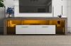 Picture of HUMBIE 1.6M TV Unit with LED Lighting and Tempered Glass Shelves