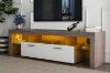 Picture of HUMBIE 1.6M TV Unit with LED Lighting and Tempered Glass Shelves