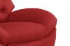 Picture of SANO 360° Swivel Manual Recliner Lounge Chair with Mobile Holder (Burgundy)