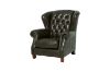 Picture of BAMBURGH 100% Genuine Leather Chesterfield Sofa Range - 1 Seater