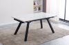 Picture of DALTON 1.6M-2.2M Extension Matte Sintered Stone Top Dining Table