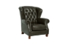 Picture of BAMBURGH 100% Genuine Leather Chesterfield Armchair/Sofa Chair