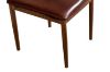 Picture of HORN Metal Frame Dining Chair with Brown Cushion - 4 Chairs in 1 Carton