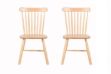 Picture of WINDSOR Solid Wood Dining Chair (Natural Colour) - 2 Chairs in 1 Carton