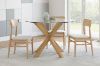 Picture of POLO Glass Round Dining Table - D100