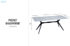 Picture of STRATOS 150/180 Sintered Stone Dining Table