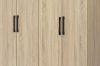 Picture of BESTA Wall Solution Modular Wardrobe System - 4-Door Wardrobe