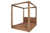 Picture of LIORA Reclaimed Pine Wood 4 Poster Bed Frame