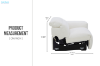 Picture of OMEGA Dual-Motor Reclining Sectional Modular Sofa - Right Armchair (Powered Recliner)