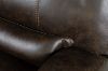 Picture of DAWSON Power Reclining Foil-Printed Fabric Sofa Range with Storage Console & Cup Holders