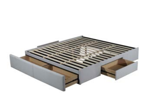 Picture of ENGI 4-Drawer Queen Size Bedbase Only (Eames Mist)